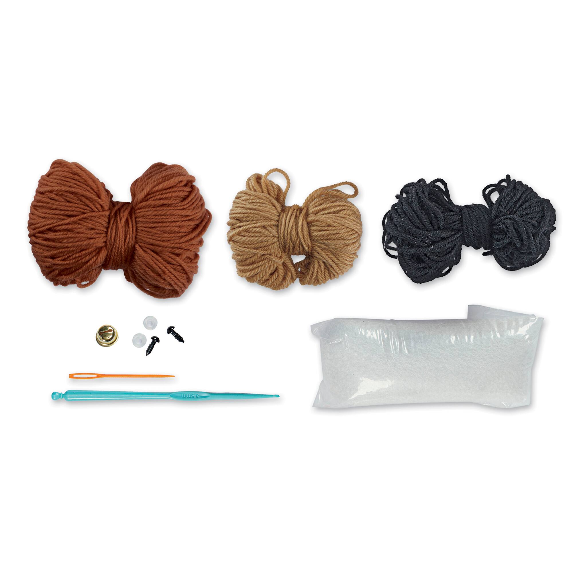 Intermediate Highland Cow Amigurumi Crochet Kit by Loops & Threads®